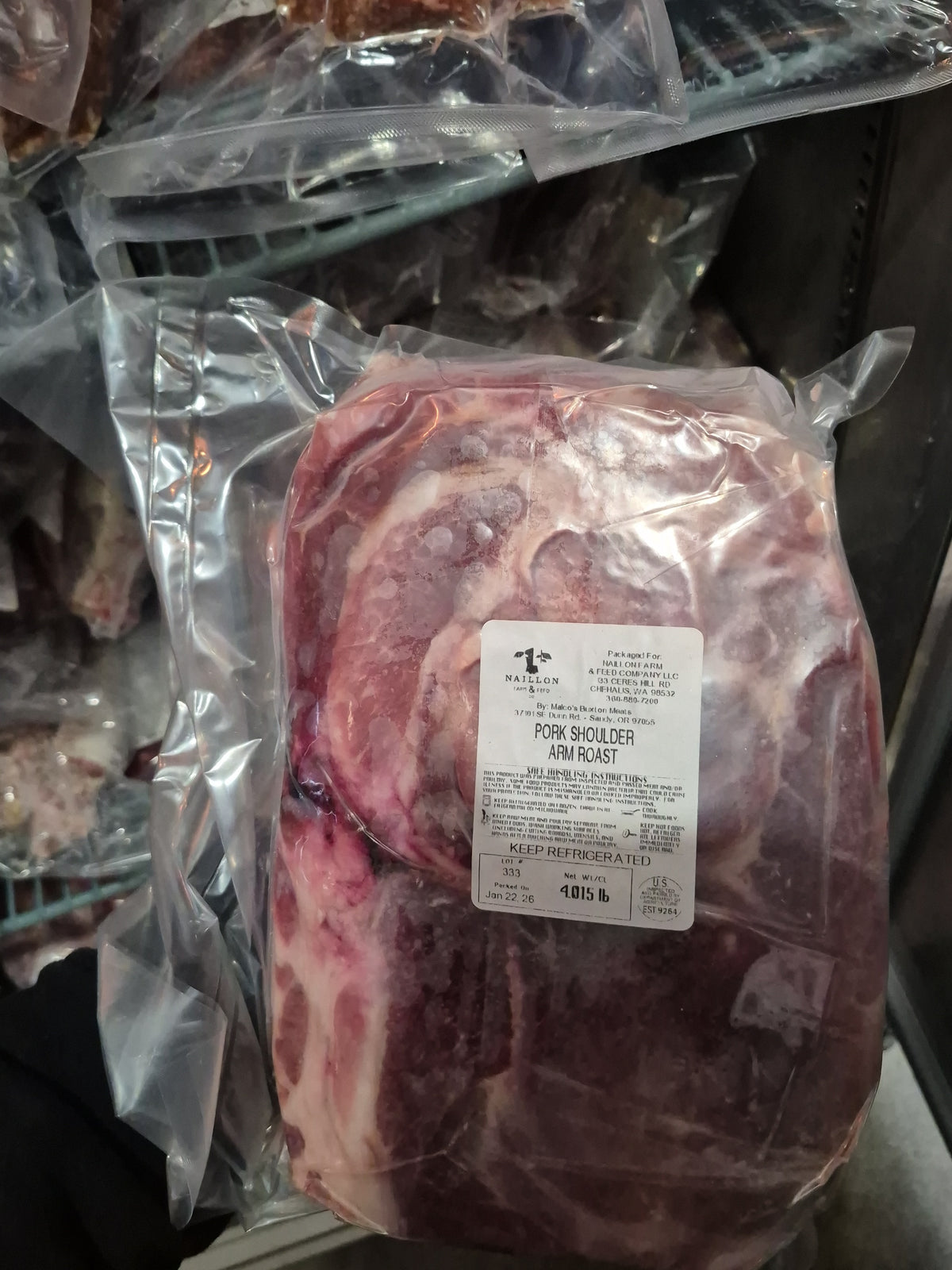 Pork Boxes – 1/8, 1/4 & 1/2