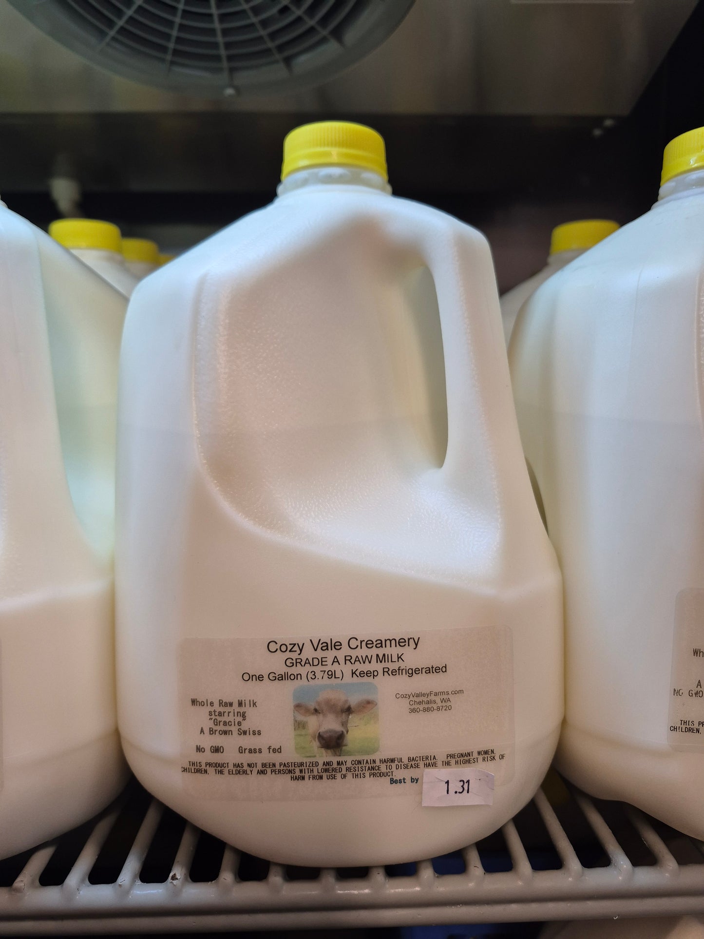 Grade A Raw Milk-Gallon