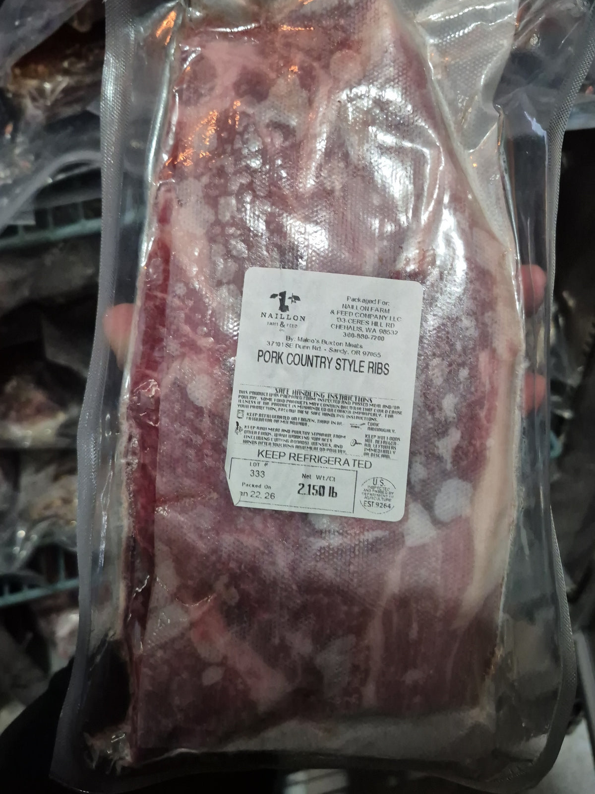 Pork Boxes – 1/8, 1/4 & 1/2